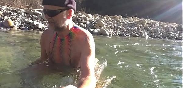  little dick daddy in nudist canyon